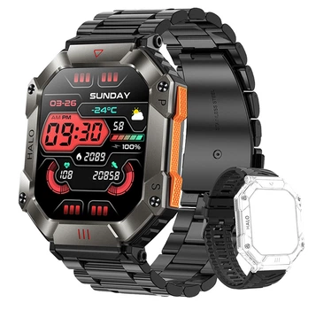 Смарт-годинник UWatch Racer K+ Steel з GPS дисплей 2.00"