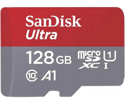 microSDXC (UHS-1) SanDisk Ultra 128Gb class 10 A1 (140Mb/s) (adapter SD) Imaging Packaging