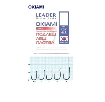 Гачок Leader Okiami BN № 8 (5 hooks)
