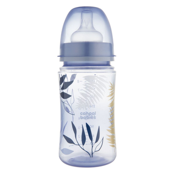 Canpol babies Пляшка антиколікова з широким отвором 240 мл Easystart GOLD - блакитна 35/240_blu 5901691886285