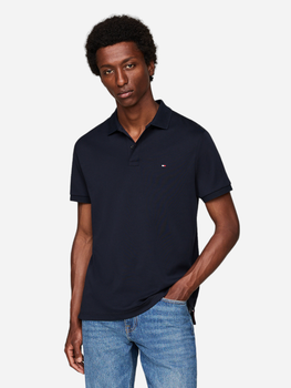 Koszulka polo męska Tommy Hilfiger MW0MW35585-DW5 M Granatowe (8720646373055)