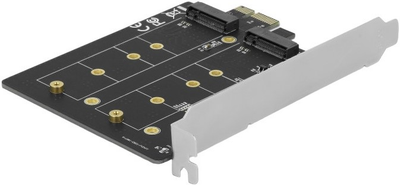 Adapter Delock PCI Express x1 - 2 x M.2 Key B (90432)