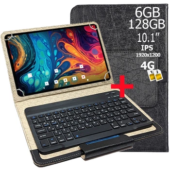 Планшет-телефон Hoozo Neo Tаb 10 LTE 6GB/128GB Dual SIM 10.1" IPS Full HD 1920x1200 Dark blue + Чехол с Bluetooth клавиатурой!