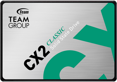 SSD диск Team Group CX2 2TB 2.5" SATAIII 3D NAND TLC (T253X6002T0C101)