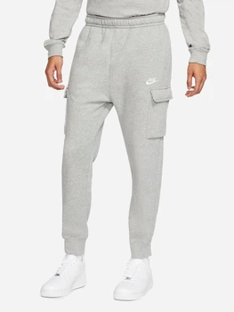 Спортивные штаны утепленные мужские Nike Sportswear Club CD3129-063 XL Серые (193147747386)