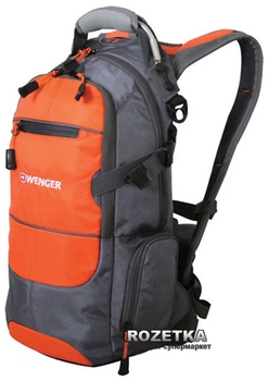 Рюкзак Wenger Narrow hiking pack Orange/Grey (13024715)