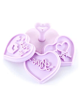 Набор кондитерских штампов Gipfel Amour GP-0316 4 предмета