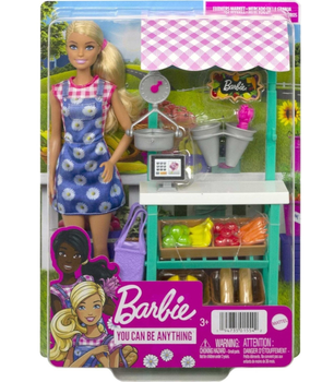 Лялька з аксесуарами Mattel Barbie Barbie Farmers Market 29 см (194735015542)