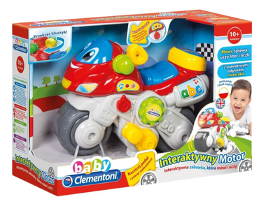 Interaktywny motocykl Clementoni Baby (8005125609574)