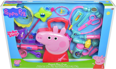 Ігровий набір HTI Peppa Pig Peppas Play Case 25 предметів (5050868466611)