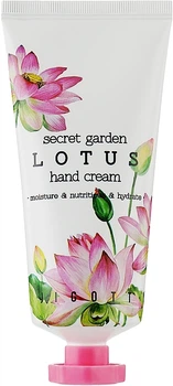 Крем для рук з екстрактом лотоса - Jigott Secret Garden Lotus Hand Cream 100ml (1101099-120815)