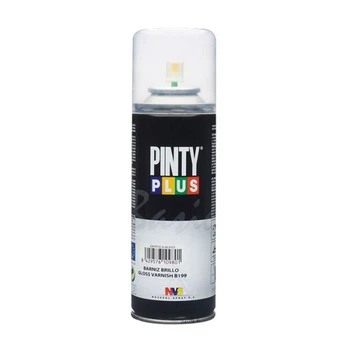 Лак аэрозоль на алкидной основе Pinty Plus Basic глянцевый 200 мл