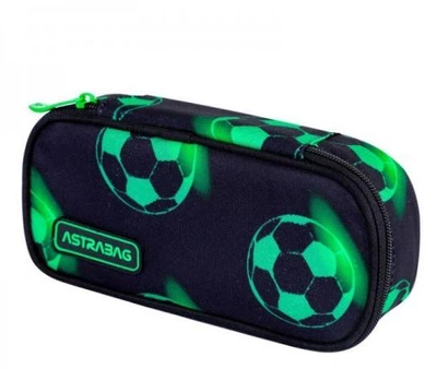 Пенал шкільний Astrabag Neon Football 1від.AC6 503024075 1відділення 22х9.5х7.5 см