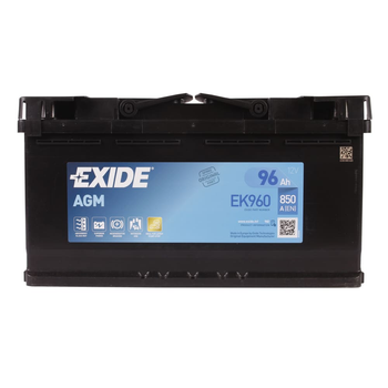 Автомобильный аккумулятор EXIDE AGM 6CT 96Ah R+ EK960