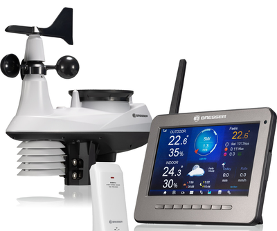 Метеостанция Bresser Professional WIFI HD TFT Color Weather Center 7-in-1 Sensor (7003500)