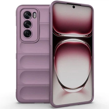 Силиконовый (TPU) чехол Deexe Terra Case для OPPO Reno 12 - Light Purple