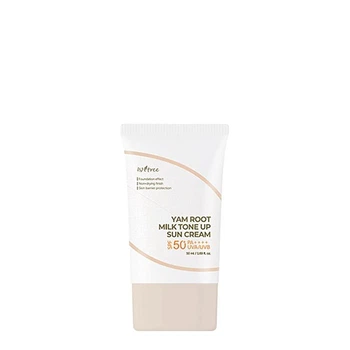 Крем солнцезащитный с тональным действием Isntree Yam Root Milk Tone Up Sun Cream SPF 50+ PA++++ 50 мл