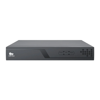 10-канальный IP видеорегистратор с PoE Partizan NVD-411 POE 6.0 Cloud, 8Мп