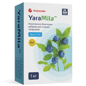 Удобрение для голубики, черники, ягодных кустарников YaraMila Весна-Лето 1 кг
