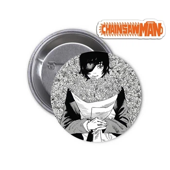 Значок anime Chainsaw Man | аниме Человек бензопила #04 Himeno Химено
