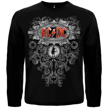 Футболка з довгим рукавом AC/DC "Black Ice" (patten), Розмір S