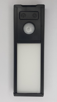 Світлодіодна лампа нічник Intelligent Light DY-FGCGD10 з датчиком руху на акумуляторі 10 см чорна