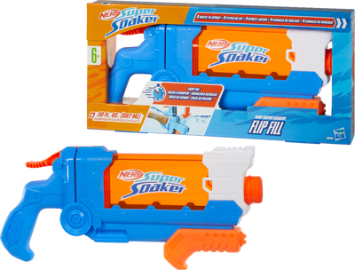 Іграшковий водний бластер Hasbro Фліп Філ Нерф Супер Сокер (F8643)