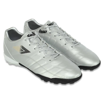 Сороконожки футбольные DIFFERENT SPORT SG-301308-2 размер 42 серебряный-черный