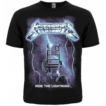 Футболка Rockway Metallica "Ride the Lightning" Чорний (00000001465), Розмір XL