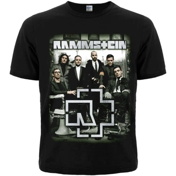 Футболка Rockway Rammstein (photo band with logo) Черный (00000001923), Размер S