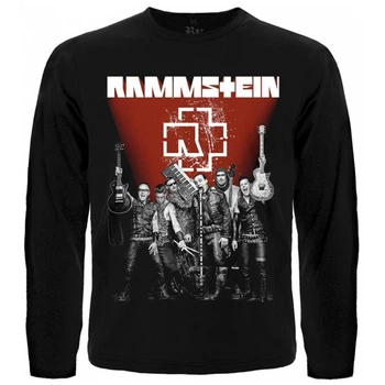 Футболка з довгим рукавом Rammstein (red), Розмір M