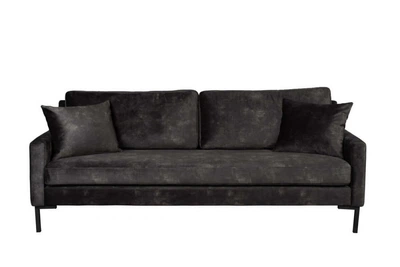 Антрацитовий диван Houda Dutchbone 202x85x87 (3200176) 090603