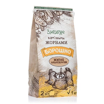Крафтове житнє цільнозернове борошно Sparrow Mill 1 кг. (25021004)