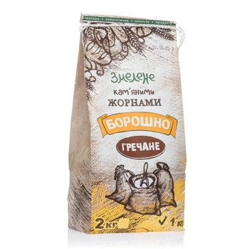 Борошно гречане жорнового помелу Sparrow Mill 1 кг. (25021004)