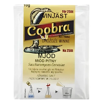 Дрожжи для меда Coobra Mjod, 10 г