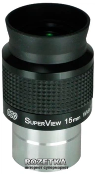 Окуляр GSO Super View 15 мм, multi-layer coating, 1.25" (SV15)