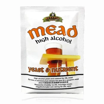 Дрожжи для меда Bulldog MEAD High Alcohol Yeast, 28 г