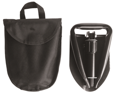 Лопата складана з киркою Mil-Tec MINI DREIFACHSPATEN M.TASCHE (15525500)