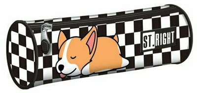 Пенал-тубус St.Majewski PU-01 Sleepy Corgi (5903235664373)