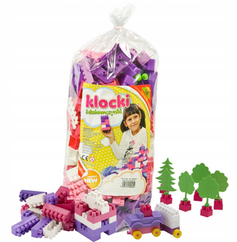 Klocki konstrukcyjne Baczek For Girls 345 elementów (5905914001745)