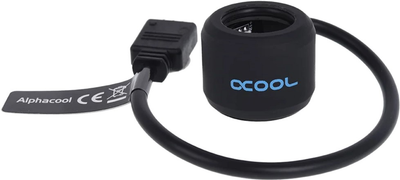 Подсветка для трубки охлаждения Alphacool Aurora HardTube LED 16 mm Deep Black (4250197153256)