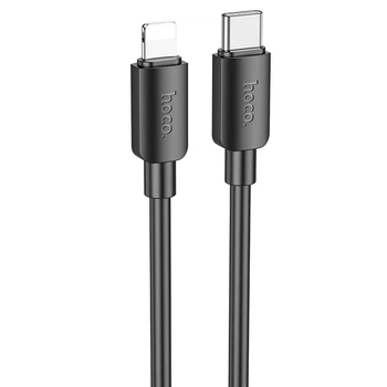 Дата кабель HOCO X96 Hyper Type-C to Lightning 20W (1m) (Black) (200437)