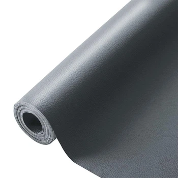 Самоклеюча екошкіра в рулоні 1.37*3m*0.5mm DEEP GREY