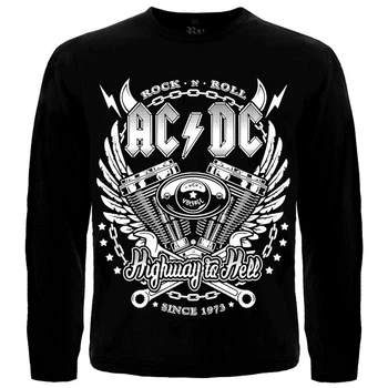 Футболка з довгим рукавом AC/DC (since 1973), Розмір L