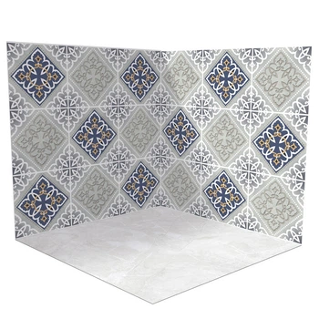 Виниловый угловой фотофон 120x120см, Frontlit 450 г/м2 №58403