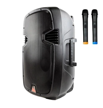 Акустическая система + 2 радиомикрофона, аккумуляторная 4all Audio LSA-15 Wireless