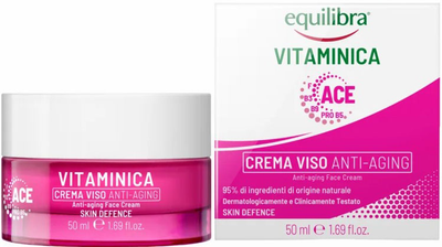 Крем для обличчя Equilibra Vitaminica Skin Defence антивіковий 50 мл (8000137017515)