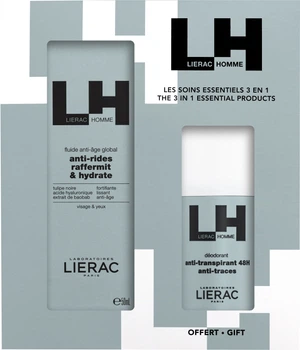 Набір для чоловіків Lierac Homme Флюїд 50 мл + Дезодорант 50 мл (3701436924409)