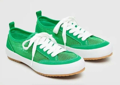 Кеды Mango 37040775 40 р. - 25,5см Зеленые