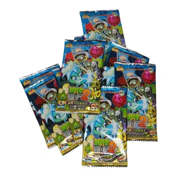Колекционные карточки видеоигра Растения против Зомби Plants vs. Zombies 1 пак 8 карточек